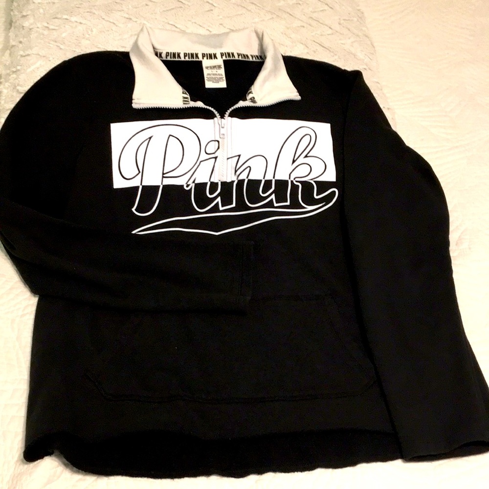 PINK 3/4 Zip Hoodie